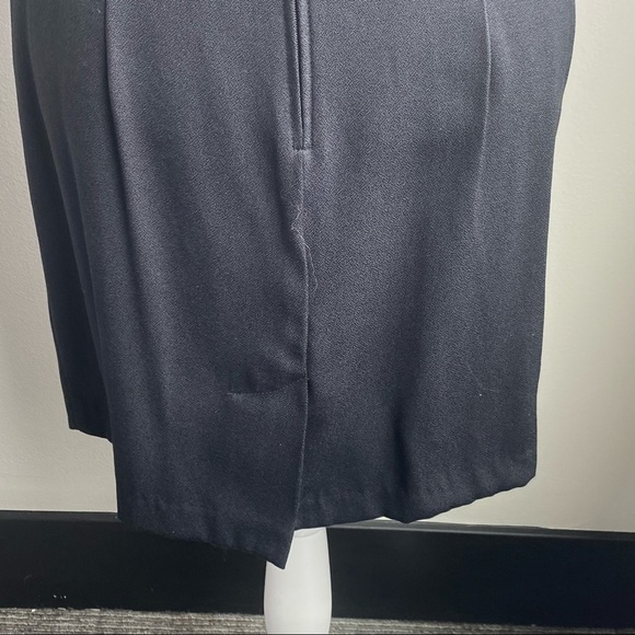 Nite Kraze Black Sleeveless Vintage 90's Dress 10 - Picture 6 of 14